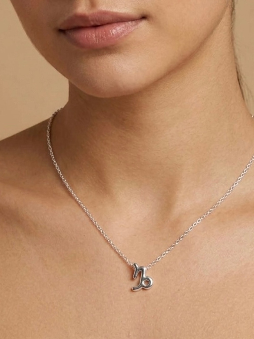 Capricorn Zodiac Pendant Necklace
